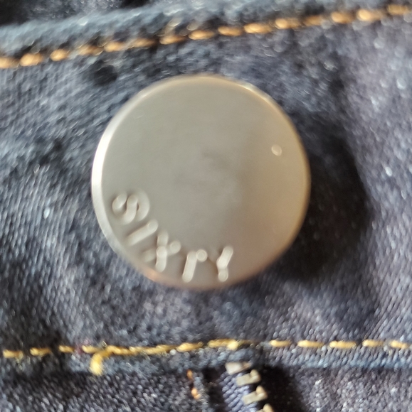 Miss Sixty jeans women size 26 Mid rise Y2K flare bell bottoms - Picture 13 of 13